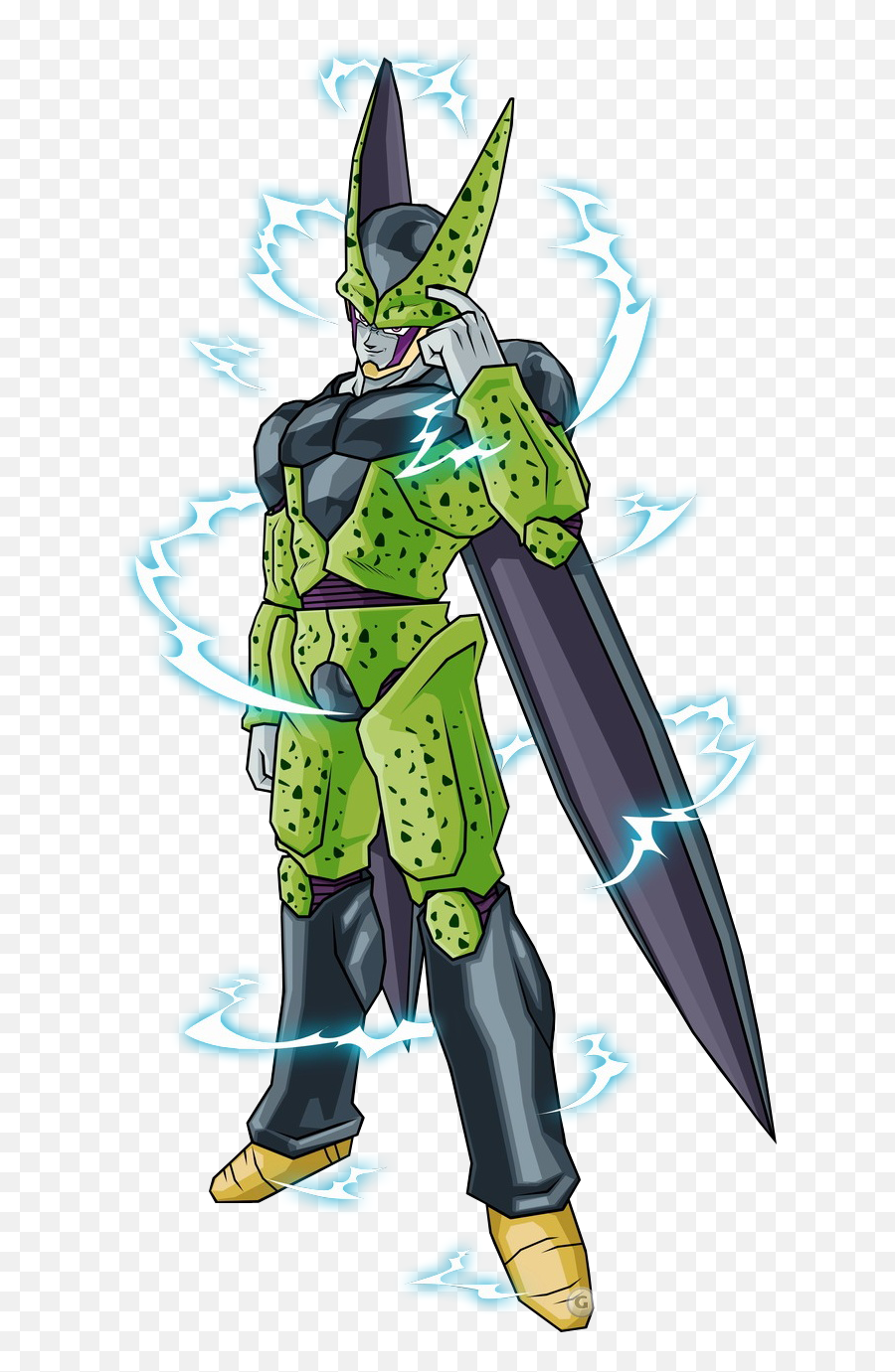 Download Super Perfect Cell - Cell Super Perfect Form Png,Perfect Cell Png