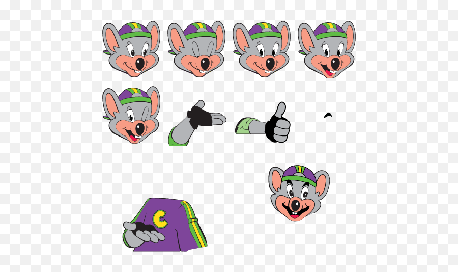 Chuck E Cheeseu0027s Party Games Wii - The Cutting Room Floor Chuck E Cheese Party Games Wii Png,Wii Png