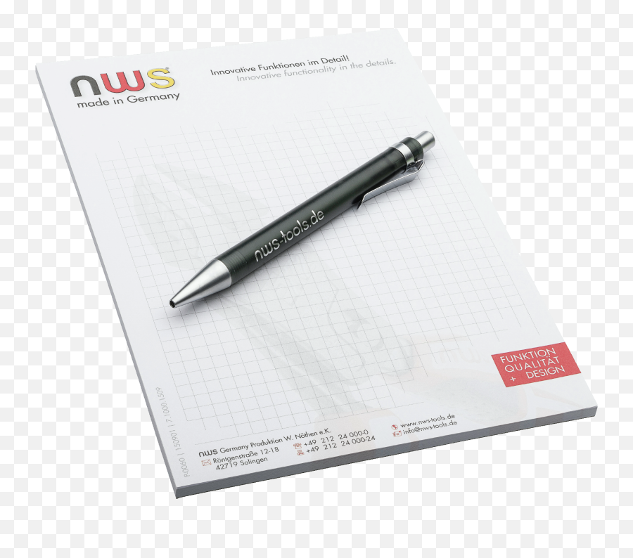 Notepad With Pen - Nws The Pliers With Function Quality Marking Tools Png,Notepad++ Logo