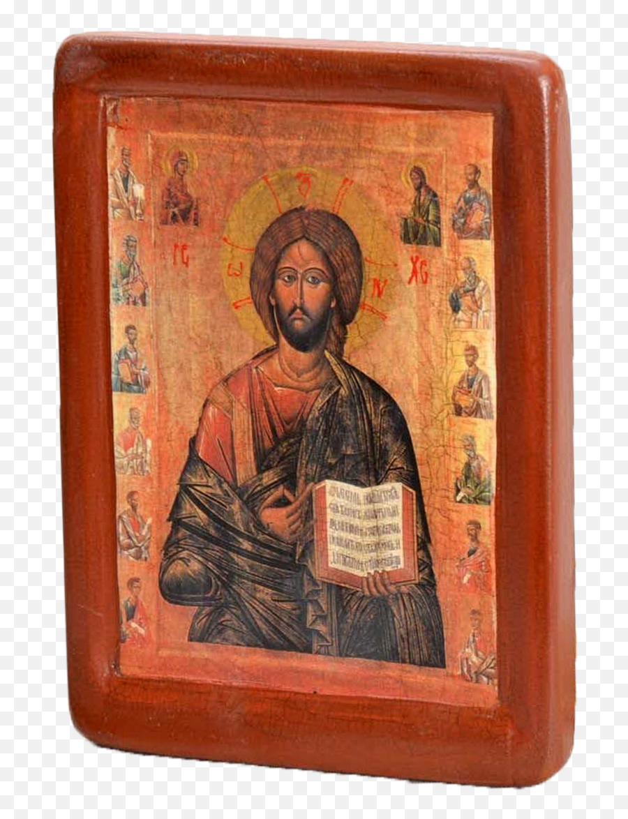 Icon U201cchrist Pantocratoru201d Xv Cent - Prophet Png,Christ Icon