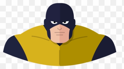 Super Flat Heroes Icons - SYNTH Agence de création Batman png