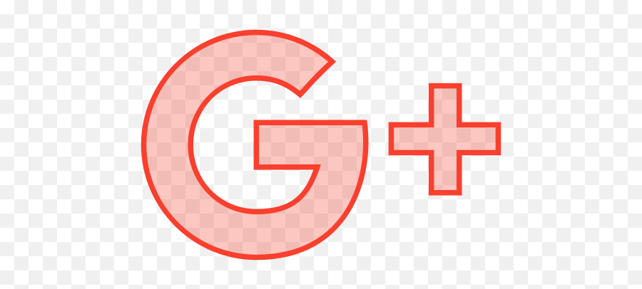 Google Googleplus Line Network Social Transparent Icon - Vertical Png,Google Plus Icon White Png