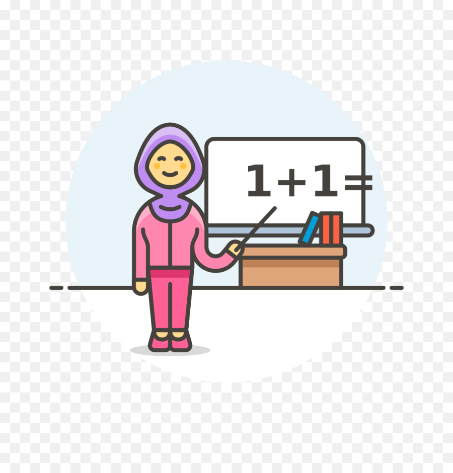 Download Svg Png - Teacher Clipart Full Size Math Teacher Female Icon,Teacher Clipart Png