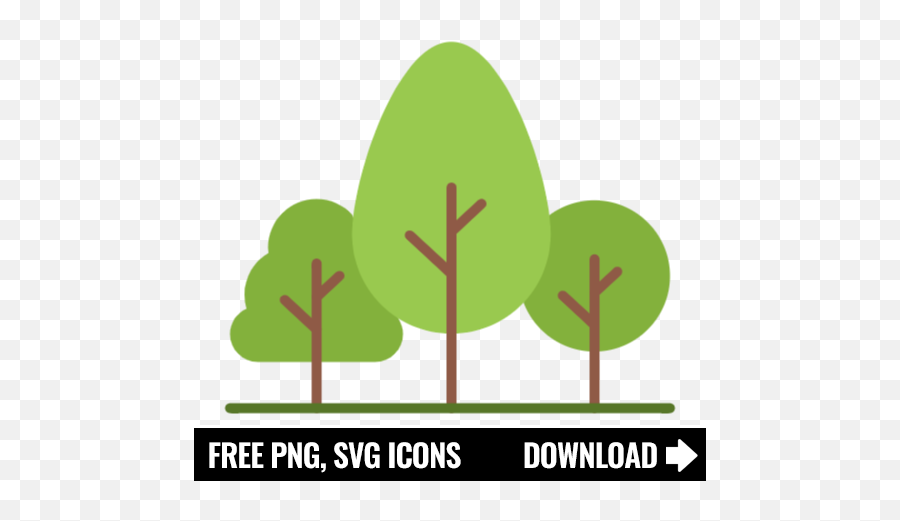 Free Forest Trees Icon Symbol - Vertical Png,Icon For Forest