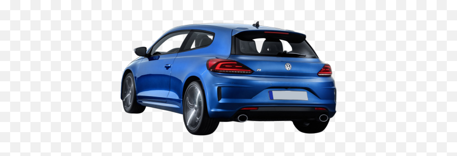 Vw Scirocco Car Aka Volkswagen R 2015 With Blue Png Paint