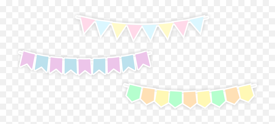 Birthday Flags Png - Graphic Design,Pennant Png