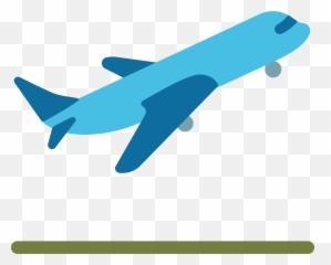 Airplane Departure Emoji Clipart Free Download Transparent - Icon Png Transparent
