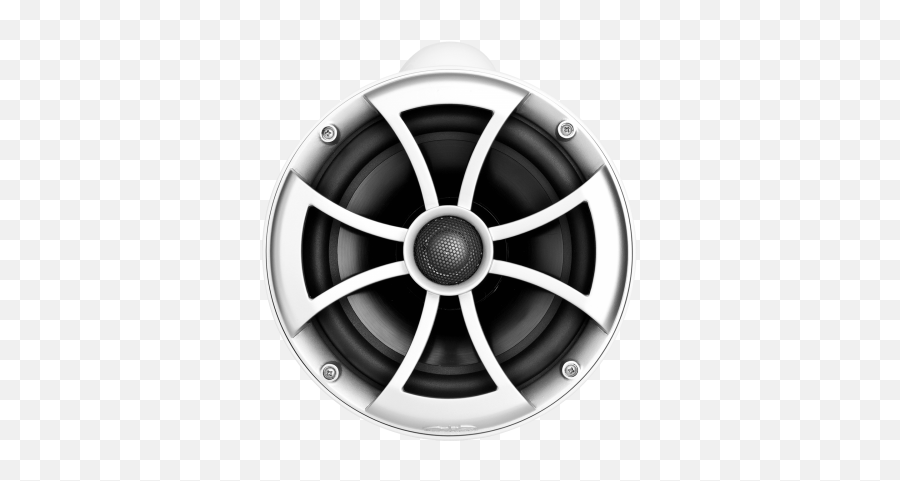 Wet Sound Icon8wx Icon Series 8 Inch White Tower Speaker - Wet Sounds Icon 8 Black Marine Tower Speakers Fixed Png,Speakers Icon