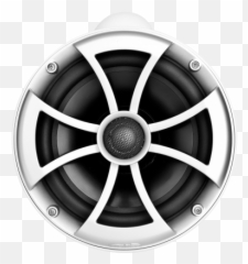 Wet Sound Icon8wx Icon Series Inch White Tower Speaker - Sounds Black Marine Speakers Fixed png