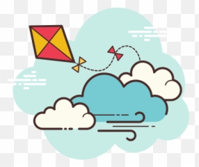 Windy Weather Icon Cloud Style - Aesthetic Icon Book Png Transparent