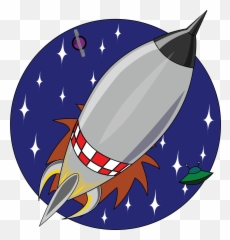 Rocket To The Moon Clipart Png 26 Amazing Cliparts - Not Rocket Science Clipart,Rocket Clipart Png