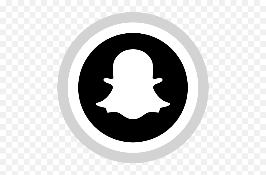 Snapchat Png Images Social Media Pngs 7png Snipstock - Black Snapchat Logo Png,Social Media Png Images