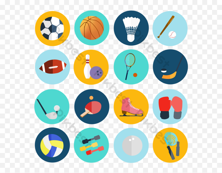 Sports Icon Set Png Images Psd Free Download - Pikbest Sport Icon Vector,Powerpoint Icon Set