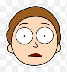 Morty Head Png 1 Image - Morty Face,Morty Png
