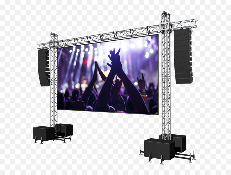 Led Screen Stage - Stage And Led Screens Transparent Png,Stage Png