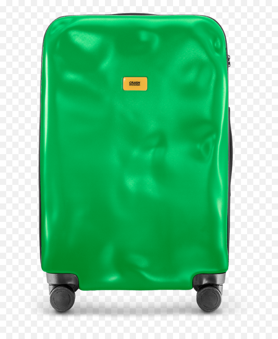 Icon Green Medium Suitcase - Crash Baggage Bags Png,Happy Wheels Icon Download