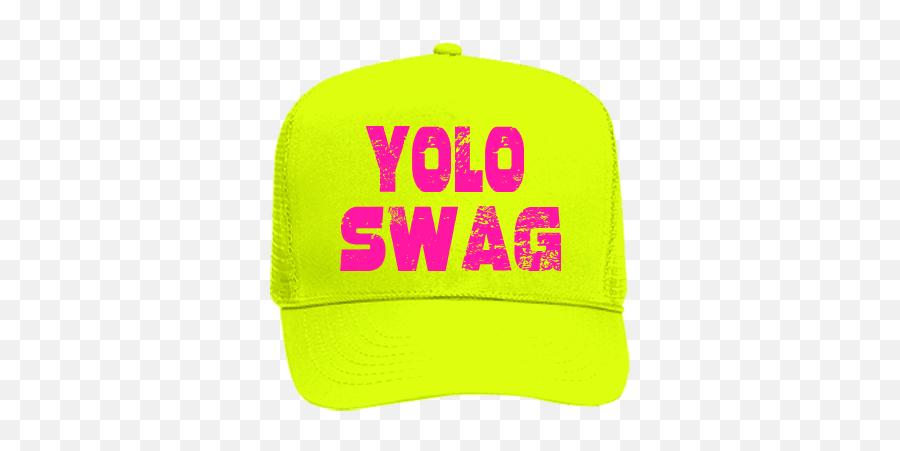 Yolo Swag - Custom Heat Pressed Neon Hat 1110243 Png Yolo Swag Hat,Swag Png