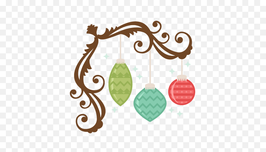 Download Hd Ornaments Frame Png - Cute Christmas Decoration Png,Decorations Png