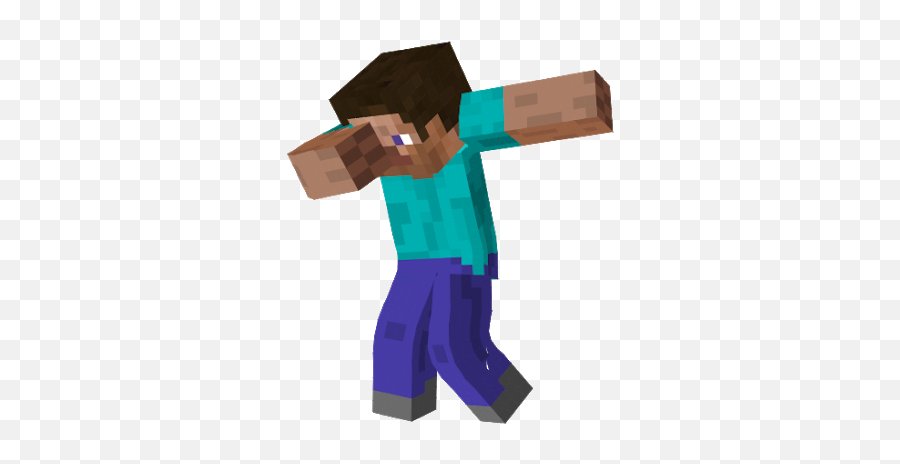 Brainnugget 44 Mojang The - Minecraft Steve Dabbing Png,Dab Png - free ...