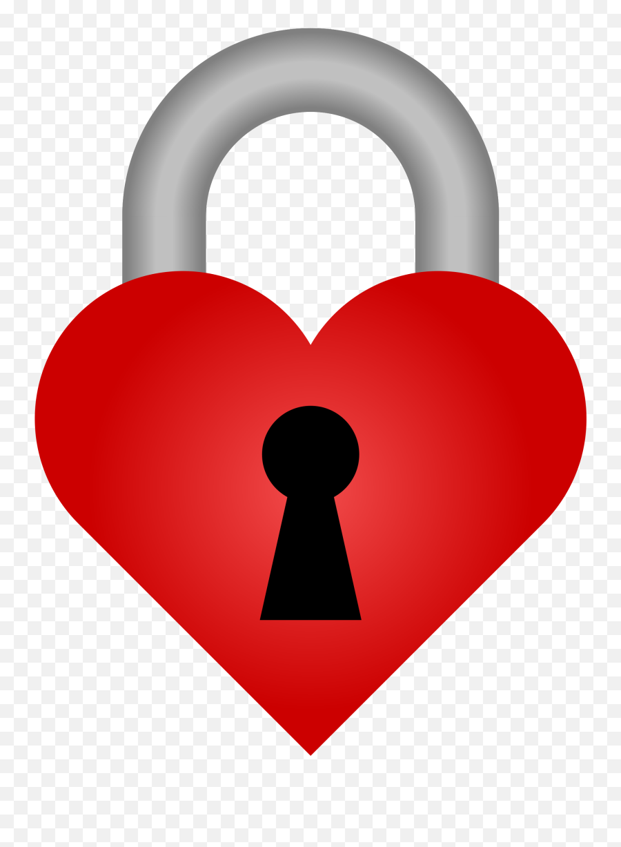 Download Graphic Free Heart Shaped - Padlock Heart Png,Lock Png