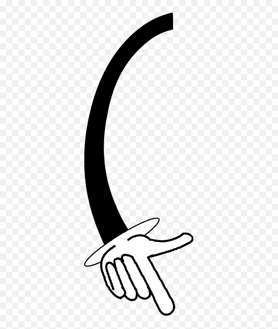 Cartoon Pointing Finger Png - Cartoon Arm Transparent Background,Cartoon Arm Png