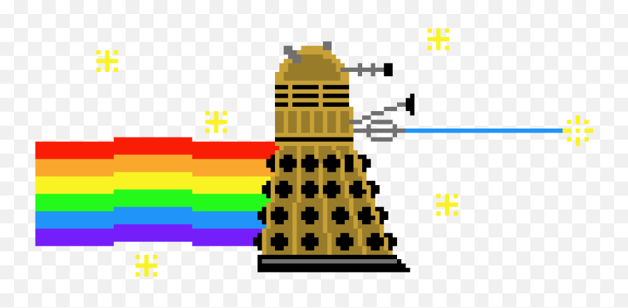 Dalek 8bit Pixel Art Maker - Dalek Pixel Art Png,Dalek Png