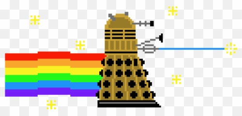 Dalek 8bit Pixel Art Maker - Dalek Pixel Art Png,Dalek Png