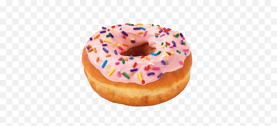 Doughnut Hawaiian Transparent Png - Dunkin Donuts Strawberry Frosted Donut,Donuts Transparent