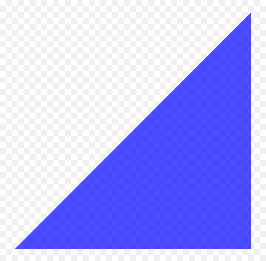 Triangle Transparent Png - Electric Blue,Triangle Png Transparent