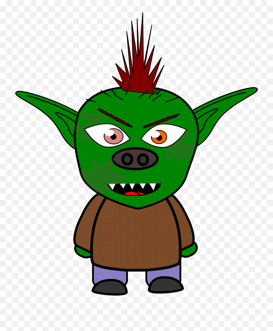 Green Goblin Ghoul Drawing Computer - Goblin Clip Art Png,Goblin Transparent