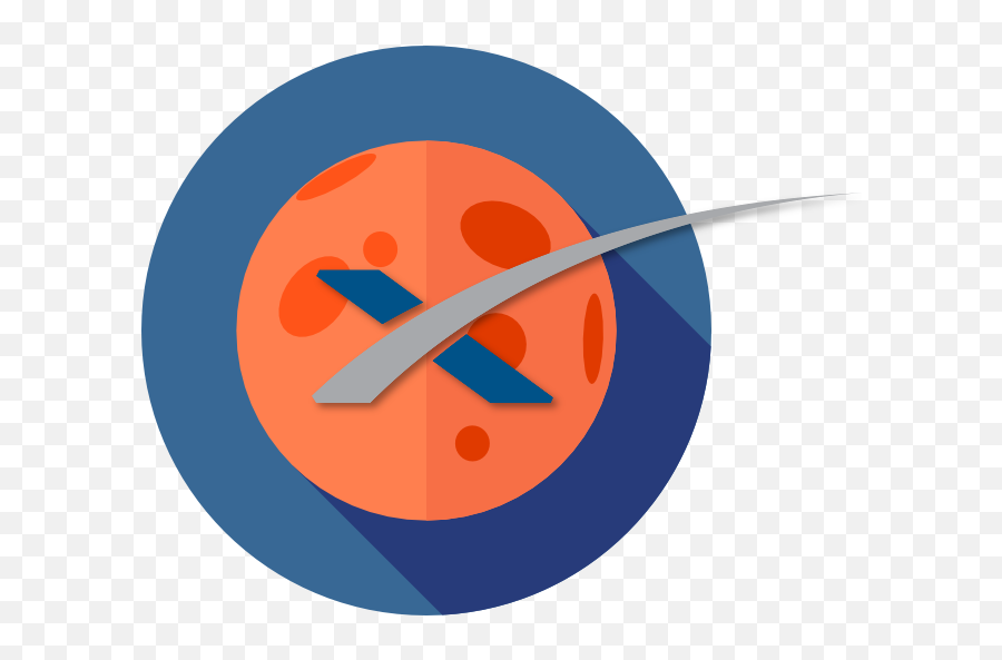 Spacex Land - Circle Png,Spacex Logo Png