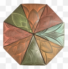 Octagon Png - Natalie Blake Studios Octagon 1 Sgraffito Umbrella,Octagon Png