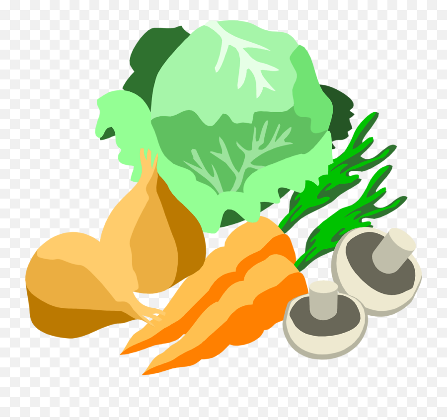 Transparent Background Vegetables Clipart Png - Vegetables Clipart Transparent Background,Vegetable Png