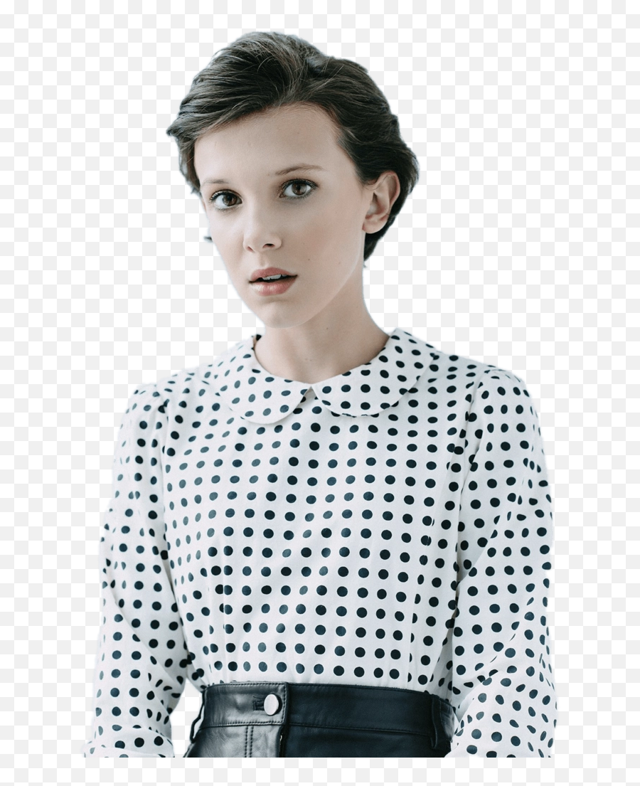 Brown Stranger Bobby Things Blouse - Millie Bobby Brown Png,Eleven Png