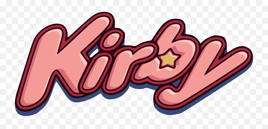List Of Kirby Media - Kirby Logo Png,Kirby Transparent Background