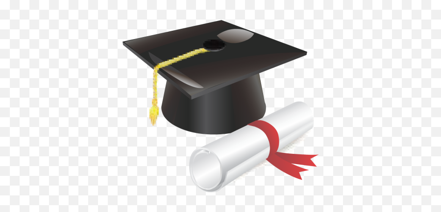 Graduation Cap Transparent Clipart - Clipartingcom Graduation Cap And Scroll Png,Graduation Cap Transparent Background