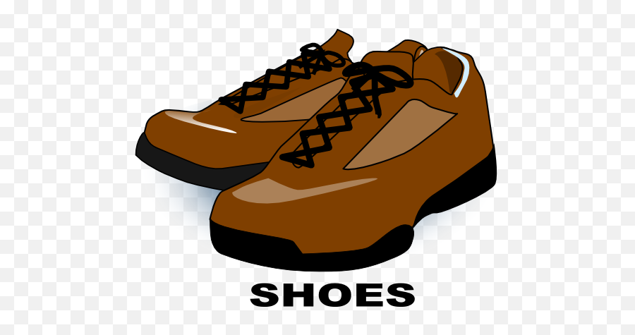 Library Of Brown Shoe Picture Royalty - Shoes Clip Art Png,Cartoon Shoes Png