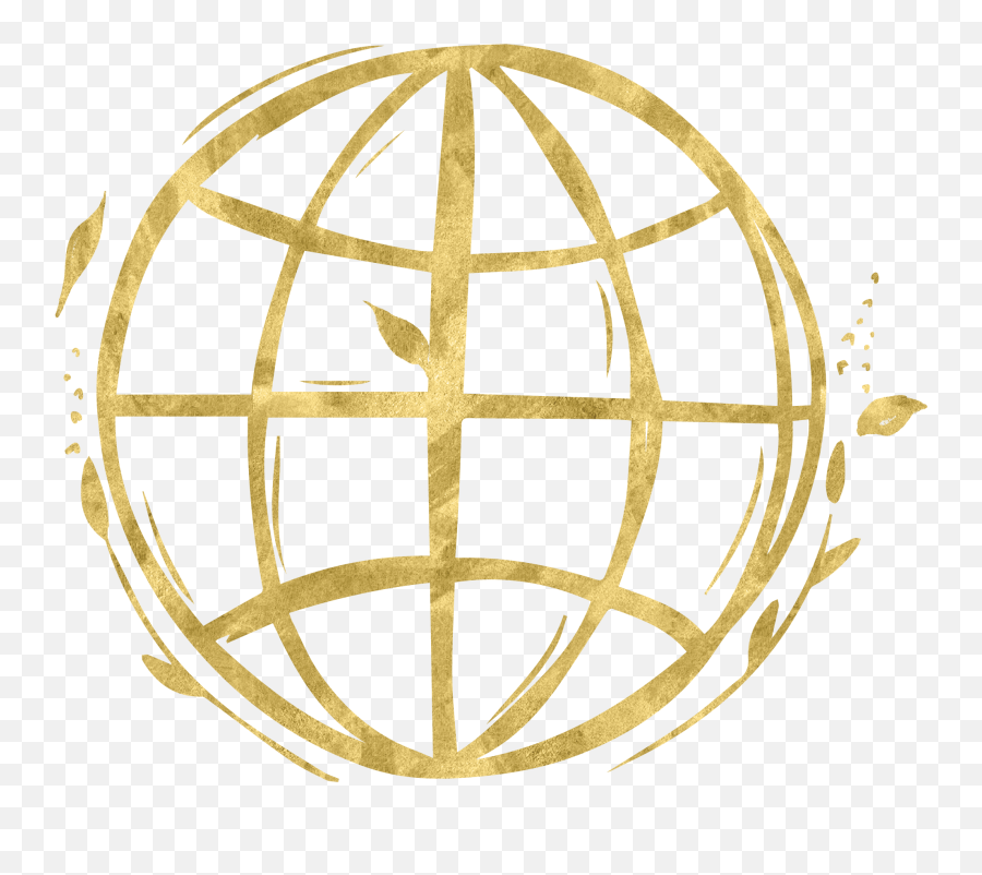 Download Hand Drawn Social Media Gold - World Icon Gold Website Icon  Png,World Transparent Background - free transparent png images 