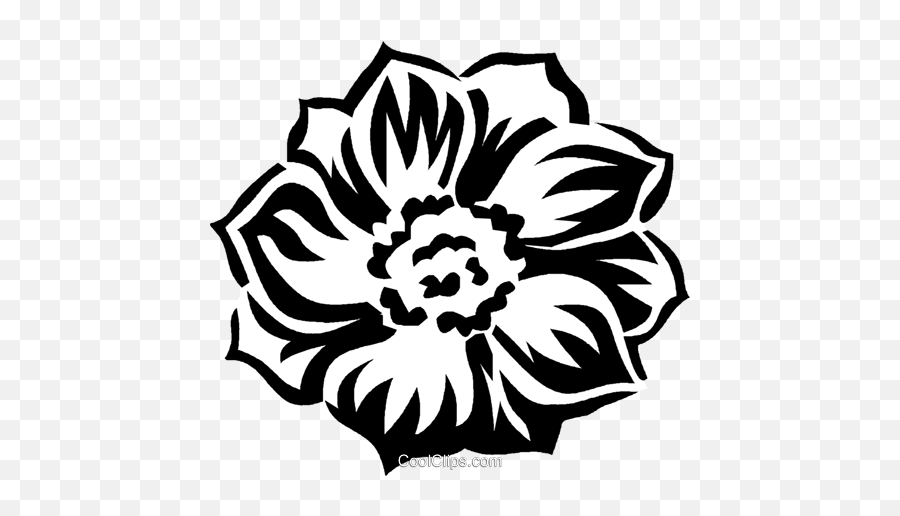 Anemone Royalty Free Vector Clip Art Illustration - Vc027451 Sunflower Png,Anemone Png