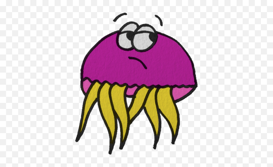 Mood Clipart Jellyfish - Png Download Full Size Clipart Portable Network Graphics,Jellyfish Png
