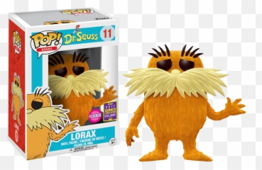 Dr Seuss Lorax Flocked Funko Pop Vinyl Figure 2017 - Antioquia La Mas Educada Png,Lorax Png