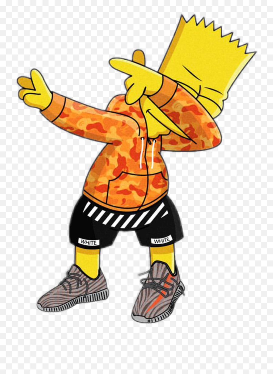 Bart Simpson Png - Bart Simpson Supreme,Simpson Png