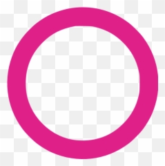 Barbie Pink Circle Outline Icon - Free Barbie Pink Shape Icons Purple Circle Outline Transparent Png,Barbie Png