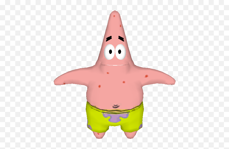 Wii - Patrick The Models Resource Png,Patrick Star Png