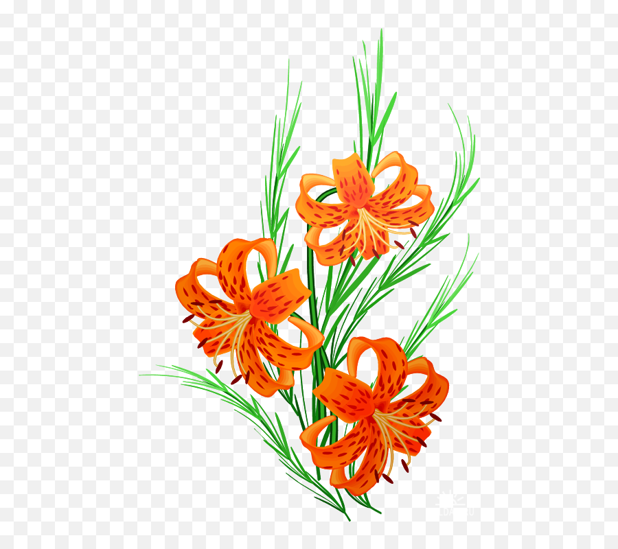 Yellow Lillies - Mothers Day Clip Art Png,Lillies Png
