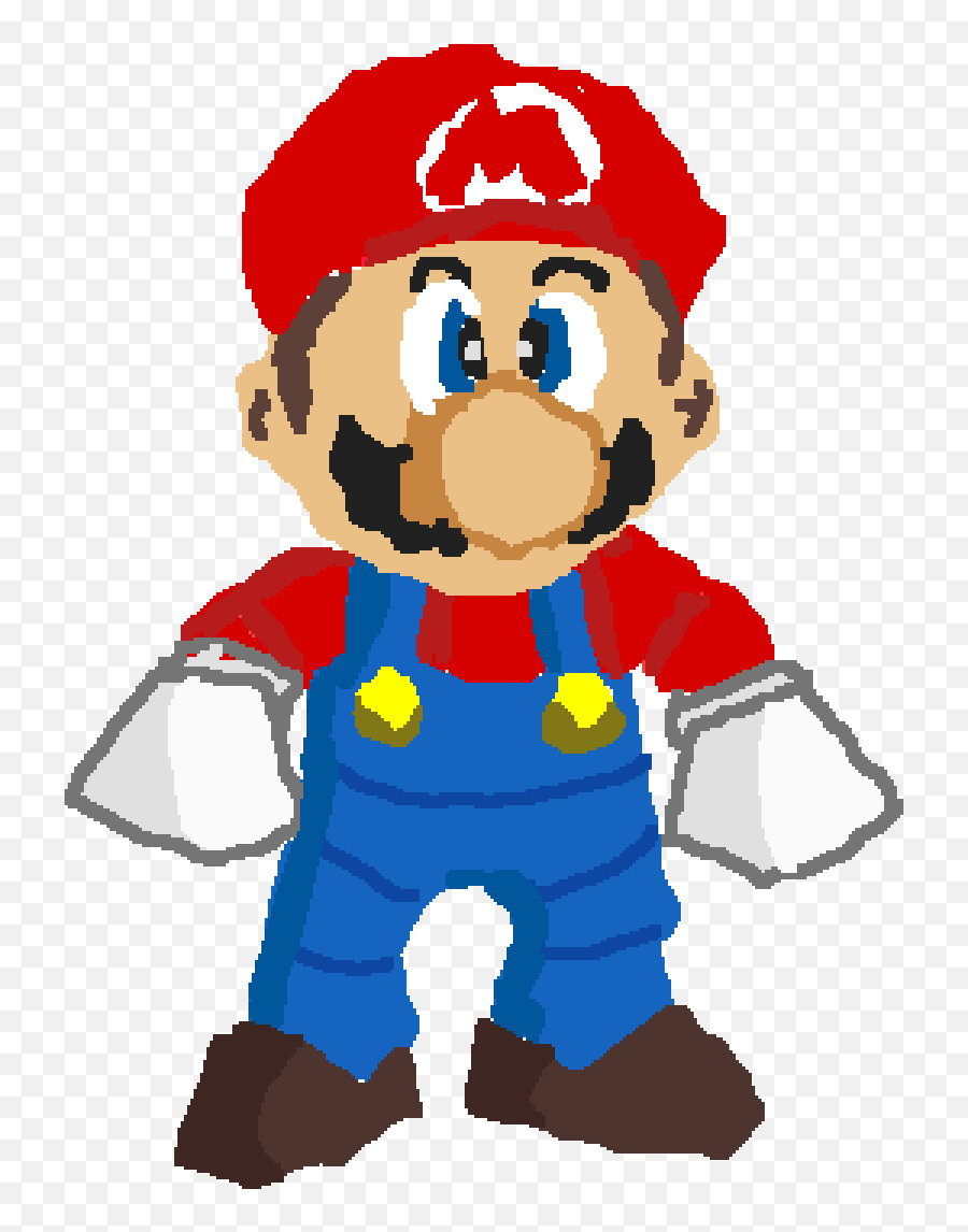 Pixilart - Cartoon Png,Super Mario 64 Png
