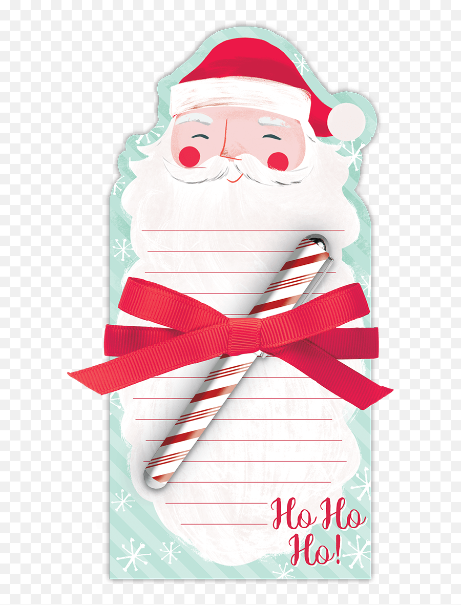 Download Santa Beard Note Pad With Pen - Lady Jayne Note Pad Santa Claus Png,Santa Beard Png