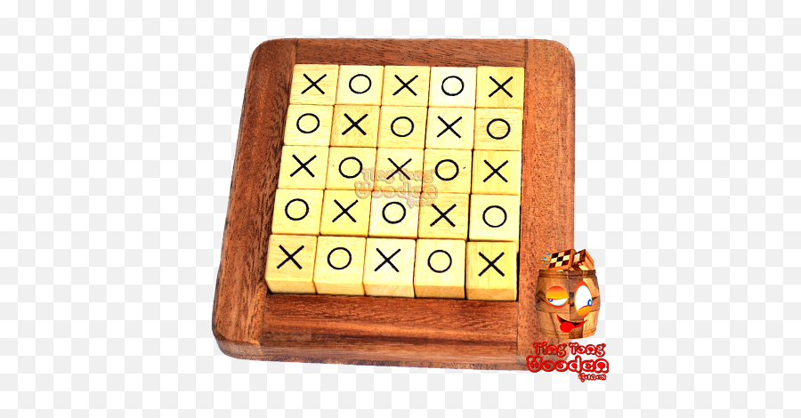 Cross Road Tic Tac Toe Quixo Strategy Game - Board Game Png,Wood Cross Png