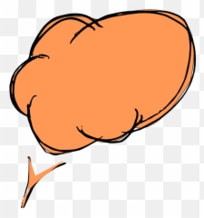Free Orange Scrap Speech Bubble Png - Colored Speech Bubble Transparent Background Speach Bubble,Bubble Transparent Background