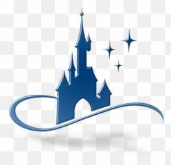 Disney Castle Silhouette - Disneyland Paris Logo Png Chateau